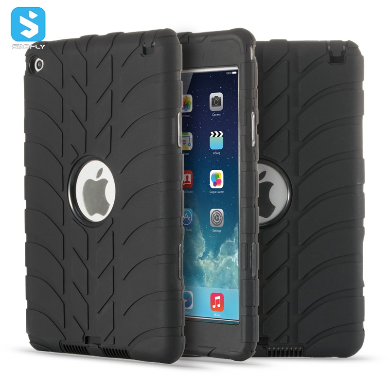 3 in 1 PC silicone case for iPad Mini 4
